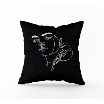 Coussin-Carré-face-bird-line-art-verso