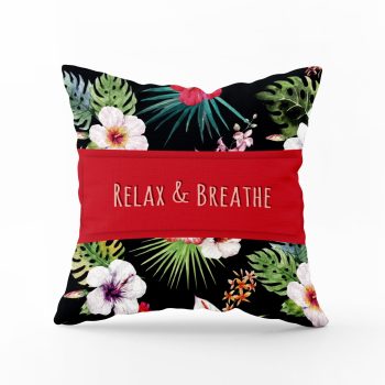 Recto Coussin carré relax _ breathe