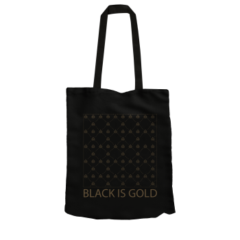 tote bag Black is gold