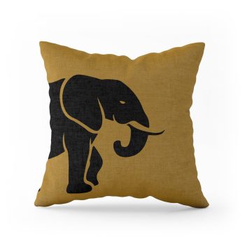 Coussin Carré Elephant recto