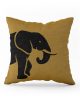 DUO ACCESSORIES Coussin Carre Elephant recto Coussin Carré Elephant