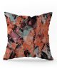 DUO ACCESSORIES Coussin Carre abstract arts orange recto Coussin Carré Abstract Arts Orange