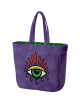 DUO ACCESSORIES Tote bag Baleo Maya eyes PERS Tote Bag Baleo Maya Eyes Verso