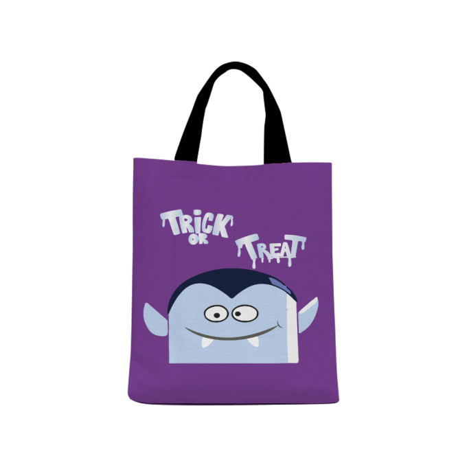 tote bag enfant trick or treat