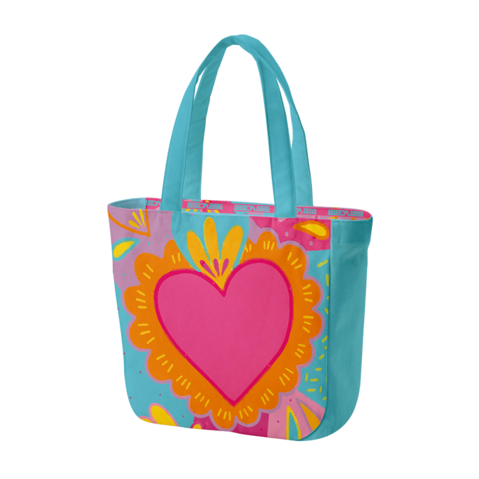 DUO ACCESSORIES baleo tot bag coeur Tote Bag Baleo Cœur