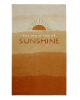 DUO ACCESSORIES Serviette 70x140 SUNSHINE Serviette de Plage M Sunshine