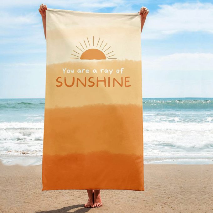 DUO ACCESSORIES mockup serviette Sunshine Serviette de Plage M Sunshine