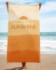 DUO ACCESSORIES mockup serviette Sunshine Serviette de Plage M Sunshine