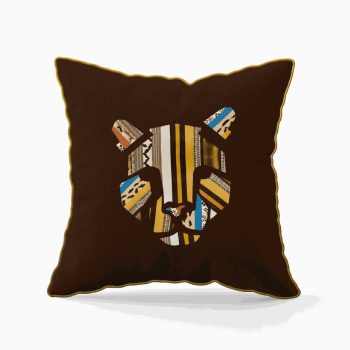 DUO ACCESSORIES Coussin Carre Leo Head Accueil